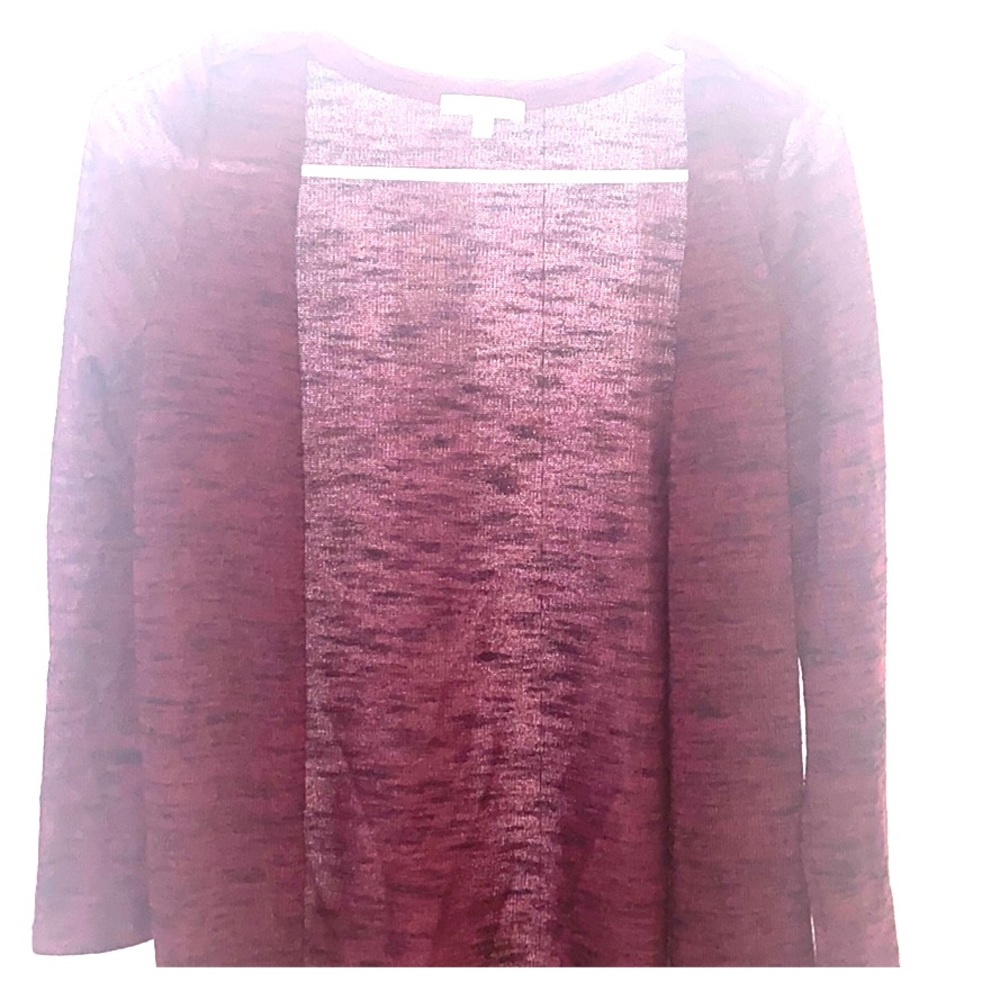 Maroon Cardigan